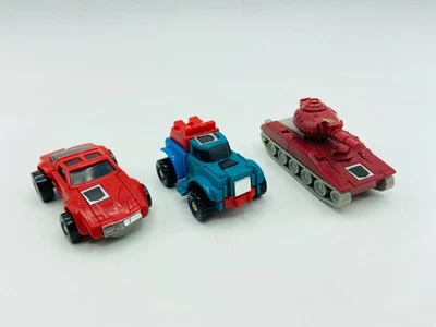 LOTE TRANSFORMADORES CARGADOR DE VIENTO, WARPATH Y ENGRANAJES G1 (3L-102108) Foto 1 de 4