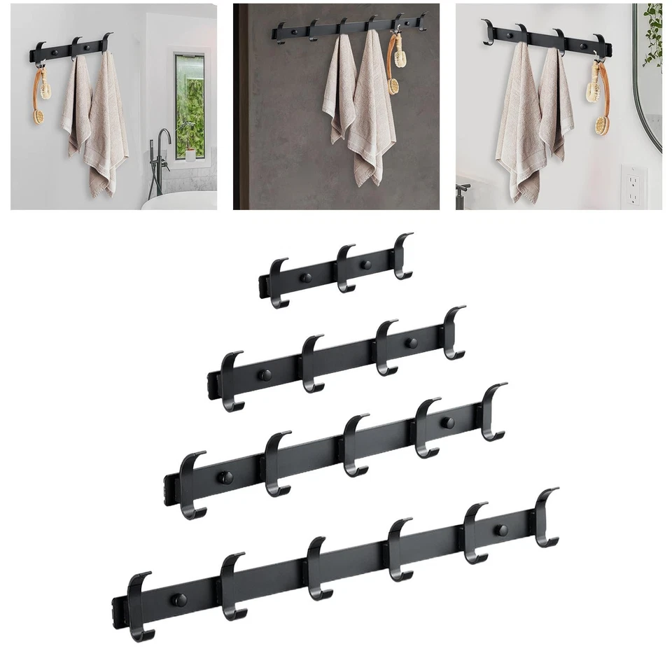 Heavy Duty Coat Rack Hanging Multi Purpose for Purse Entrance Hall Bags - Image 1 of 1