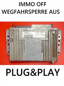 IMMO OFF / Plug&Play CLIO II 1.4 ECU - HOM 7700108814 /FastCourier. - Imagen 1 de 5