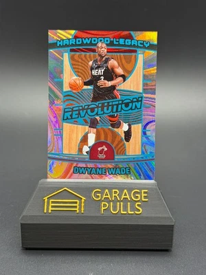 2025-25 Panini Revolution Dwayne Wade madera dura legado verde azulado remolino/35 Foto 1 de 4
