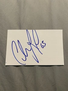 Chris Leroux Pittsburgh Pirates Baseball Signed Index Card MLB - Picture 1 of 1