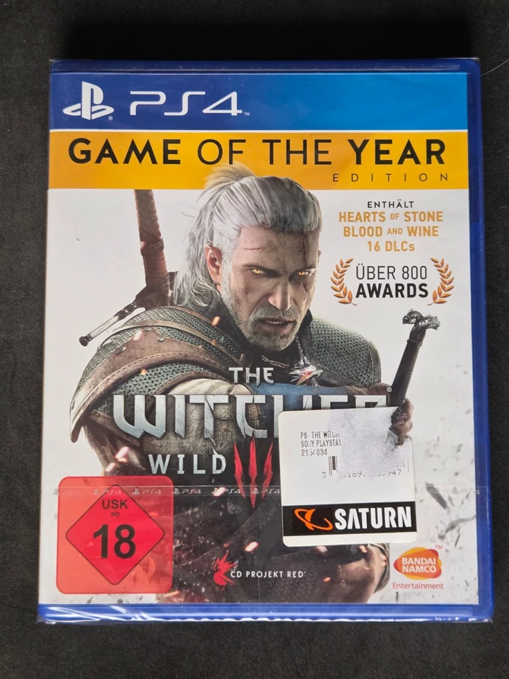 PS4 The Witcher 3 Wild Hunt Game of The Year Edition - Bild 1 von 2