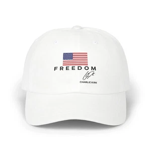 Charlie Kirk Turning Point Cap USA Hat, Political Baseball Cap Embroidered - Picture 1 of 6