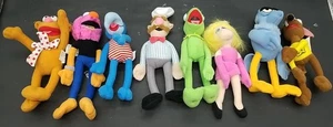 Lotto (8) Figurine Peluche McDonald's Europe Muppets Show 2002 - Foto 1 di 6