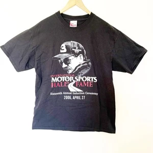 Maglietta Dale Earnhardt Sr International Motor Sports Hall of Fame nera grande - Foto 1 di 5
