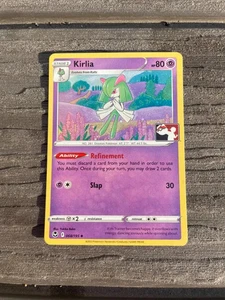 Kirlia - 068/195 - Pokemon Silver Tempest PLAY Prize Pack Series League Holo NM - Picture 1 of 2