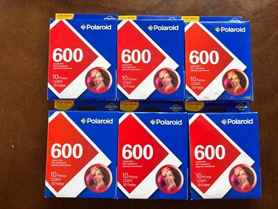 Lot Of 6 Polaroid 600 Film Exp. 2005 & 2006 - Image 1 of 3