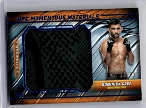 2024 Topps Knockout Dominick Cruz #MM-DC Jumbo Mat Relic Blue /50 - Picture 1 of 2