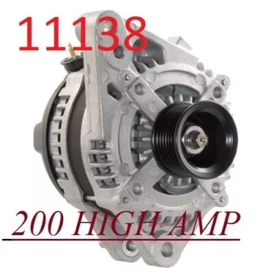 HIGH AMP 2009-2007 Toyota FJ Cruiser 4.0L 2009-05 Toyota Tacoma 4.0L ALTERNATOR Foto 1 de 3