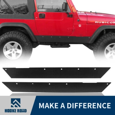 Rock Sliders Armour Guard without Step 2PCS Fit 1997-2006 Wrangler Jeep TJ - Image 1 of 4