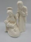 Figurine en porcelaine blanche Goebel Madone Enfant Sainte Famille avec Allemagne 5 pouces de grand vintage