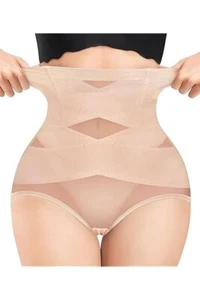 JML VELFORM Cross Compression Shaper Girdle Beige Tummy Control Shapewear - Picture 1 of 9