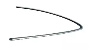 98-02 w208 MERCEDES CLK320 COUPE REAR DRIVER LH QUARTER GLASS BELT MOLDING T5203 - Picture 1 of 9