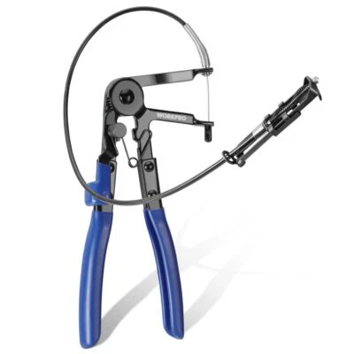 WORKPRO 27" Flexible Abrazadera de Manguera Alicate de Resorte Herramienta de Extracción de Abrazadera Automotriz Foto 1 de 4