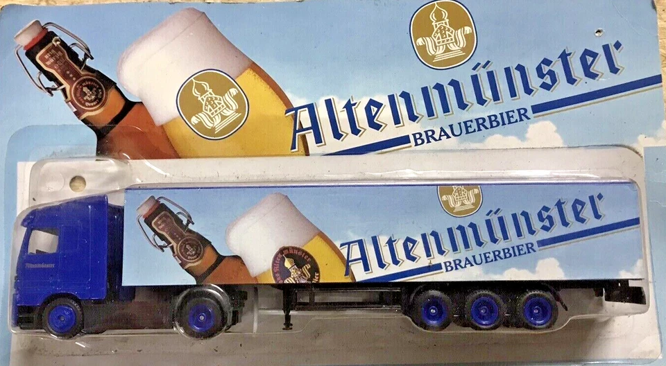 11-A BIRRERIA Altenmünster BIRRA speciale rarità miniatura MERCEDES ACTROS H0 - Immagine 1 di 1
