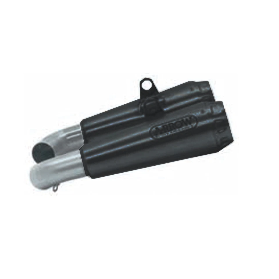 Arrow Pair Muffler Pro Race NICHROM Black Ducati Hypermotard 950 2019