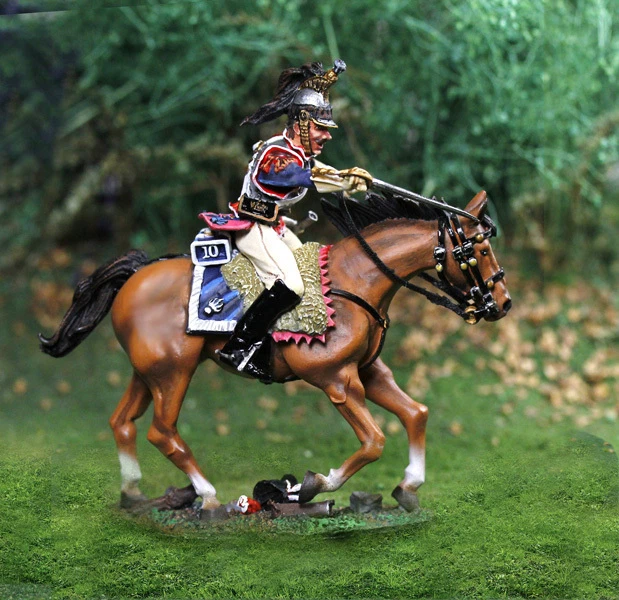 THE COLLECTORS SHOWCASE NAPOLEONIC FRENCH CS00813 CUIRASSIER POSTING MIB - Image 1 of 2
