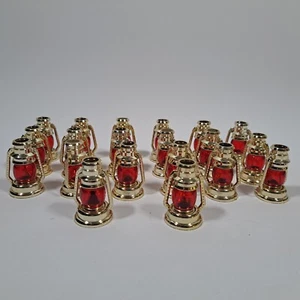 VTG Kurt Adler Mini Red Lantern Light Bulb Covers Lot 20 Holiday Christmas - Picture 1 of 5