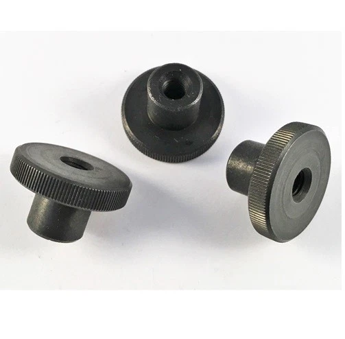 Rändelmuttern DIN 466 Edelstahl Schwarz M3 M4 M5 M6 M8 Schwarze Rändelmutter👍  - Bild 1 von 1