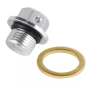 Oil Sump Drain Plug Bolts For Suzuki GSX750S GSX1100S GSX1300R GSX1400 1982-2017 - Picture 1 of 7