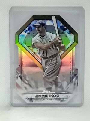 Jimmie Foxx 2022 Topps Update - Diamond Greats Die-Cuts - Philadelphia Athletics - Image 1 of 2