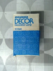 Sylvania 15G161/2C/W 15W Candelabra Base Globe Bulbs **Free Shipping** - Picture 1 of 3