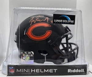 Justin Fields Autographed Mini Helmet Speed with Certificate of Authenticity - Picture 1 of 3