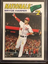2018 Topps Throwback Thursday TBT #98 Bryce Harper Washington Nationals
