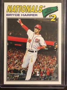 2018 Topps Throwback Thursday TBT #98 Bryce Harper Washington Nationals