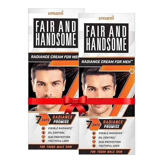 3 x 60g Fair & HANDSOME Deep Action Fairness Whitening Cream Fresh - Image 1 of 4