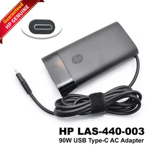 Genuine HP Spectre x360 90W USB-C Charger AC Adapter 904144-850 904082-003 - Picture 1 of 8