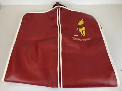 Vintage Sears Winnie-The-Pooh Garment Suit Bag Red Very Rare!!! - Image 1 of 4