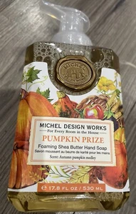 Michel Design Works Foaming Pump Liquid Hand Soap Fall Autumn Pumpkin Prize - Picture 1 of 3