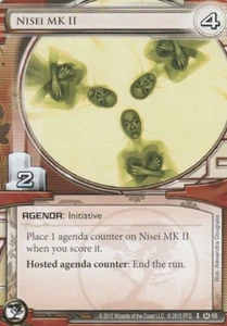 ANDROID NETRUNNER CARD - NISEI MK II - Picture 1 of 1