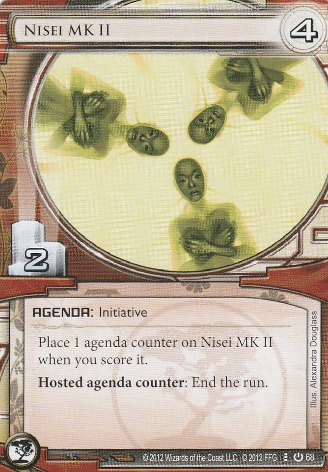 ANDROID NETRUNNER CARD - NISEI MK II - Image 1 of 1