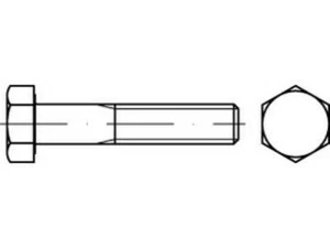 CAB FASTENING Sechskantschrauben mit Schaft ISO 4014 8.8 M 30 x 380 galv. verzin - Bild 1 von 1