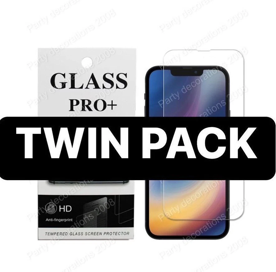 SCREEN PROTECTOR For iPhone 14 13 12 11 PRO MAX Min XR FULL COVER Tempered Glass - Image 1 of 1