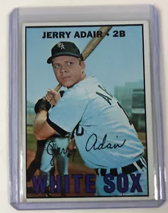 1967 Topps Baseball - # 484 Jerry Adair, 2B, Chicago White Sox - Picture 1 of 3