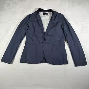 Armani Jeans Hombres Blazer Chaqueta Informal Azul Talla EE. UU. M EUR 50 Ligero - Imagen 1 de 14