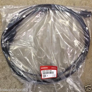 Cable de liberación de puerta de maletero/gas genuino OEM Honda Accord 2 puertas 2003-2007 combustible - Imagen 1 de 3