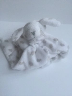 Angel Dear Puppy Lovey Manta de Seguridad Blanca con Manchas Grises Perro Dálmata Foto 1 de 4