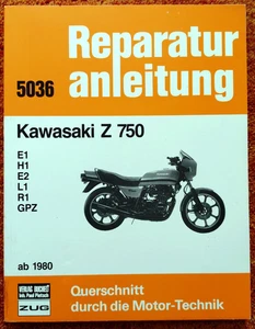 Reparaturanleitung Kawasaki Z750 ab1980, Bucheli Verlag - Bild 1 von 3