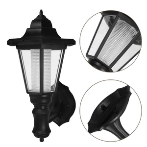 Solar Garden Light Lights Luces Para Exteriores Pared Wall Lantern - Picture 1 of 12