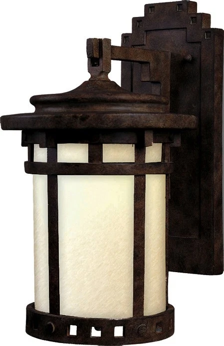 Maxim Santa Barbara LED Outdoor Wall Sconce 1-Light LED 12 Total Watts, Sienna
