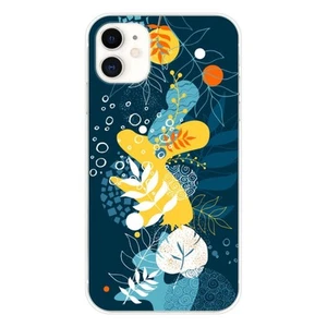 Coque en silicone imprimée compatible Apple iPhone 11 Sea flowers - Photo 1 sur 6