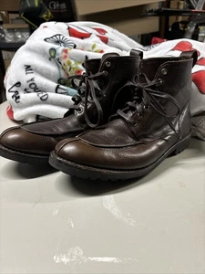 Allen Edmonds Rainier Stiefel braun geteilte Zehe Blucher Herren Größe 10 D - Bild 1 von 6