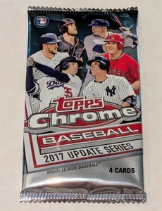💎 2017 Topps Chrome Update Series Baseball Mega Box Pack - FIND AARON JUDGE RCs - Picture 1 of 5