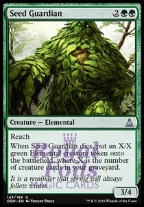 Seed Guardian 2x FOIL OGW MTG Oath of the Gatewatch Uncommon MINT green - Picture 1 of 1