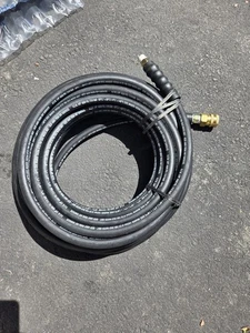 DEWALT 3/8 in. x 50 ft. Hose for Cold Water 4500 PSI Pressure Washers - Picture 1 of 4