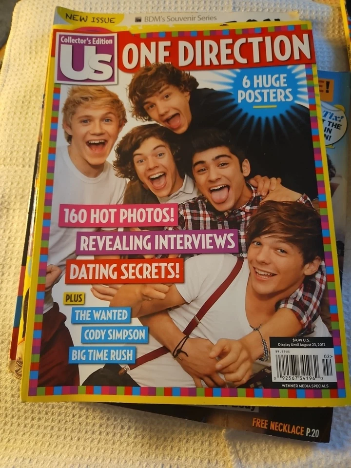 US Magazine One Direction Collectors Edition First Print August 2012 Posters NM - Image 1 of 3